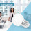 E27 LED Light White Bulb Plastic Bulb (0.5W Power, White) 7