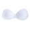 Bojo triangular de espuma para maiô, branco 3