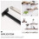 Moderne Regalhalterung Schwarz 1 Stück 2