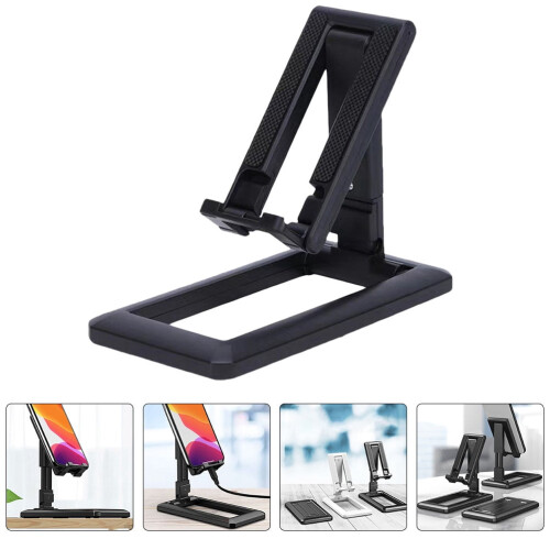 Tabletop Foldable Phone Holder Adjustable Cellphone Stand Sturdy Cellphone Bracket 2
