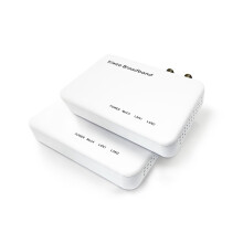Kiwee Broadband MoCA 2.5 Adapter with Dual 2.5GbE Ports (2-Pack) | 2.5Gbps Ethernet Over Coax | High-Speed Wired LAN for Streaming, Gaming, Mesh WiFi
