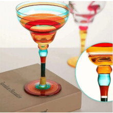 Coffret de verres à whisky japonais 3D motif glacier – Verres Old Fashioned et verres à whisky sur verre, présenté dans un coffret cadeau en