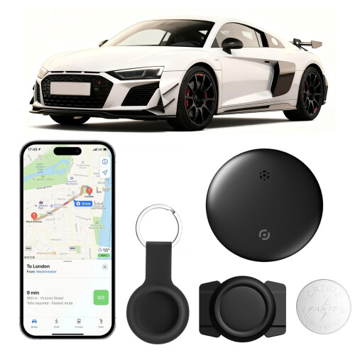 HDCORBETTS Car tracker Tag With Magnet Global Coverage,Android Smart Tracker Works with Google's Find Hub/Find My Device (Android Only) No Monthly Fe