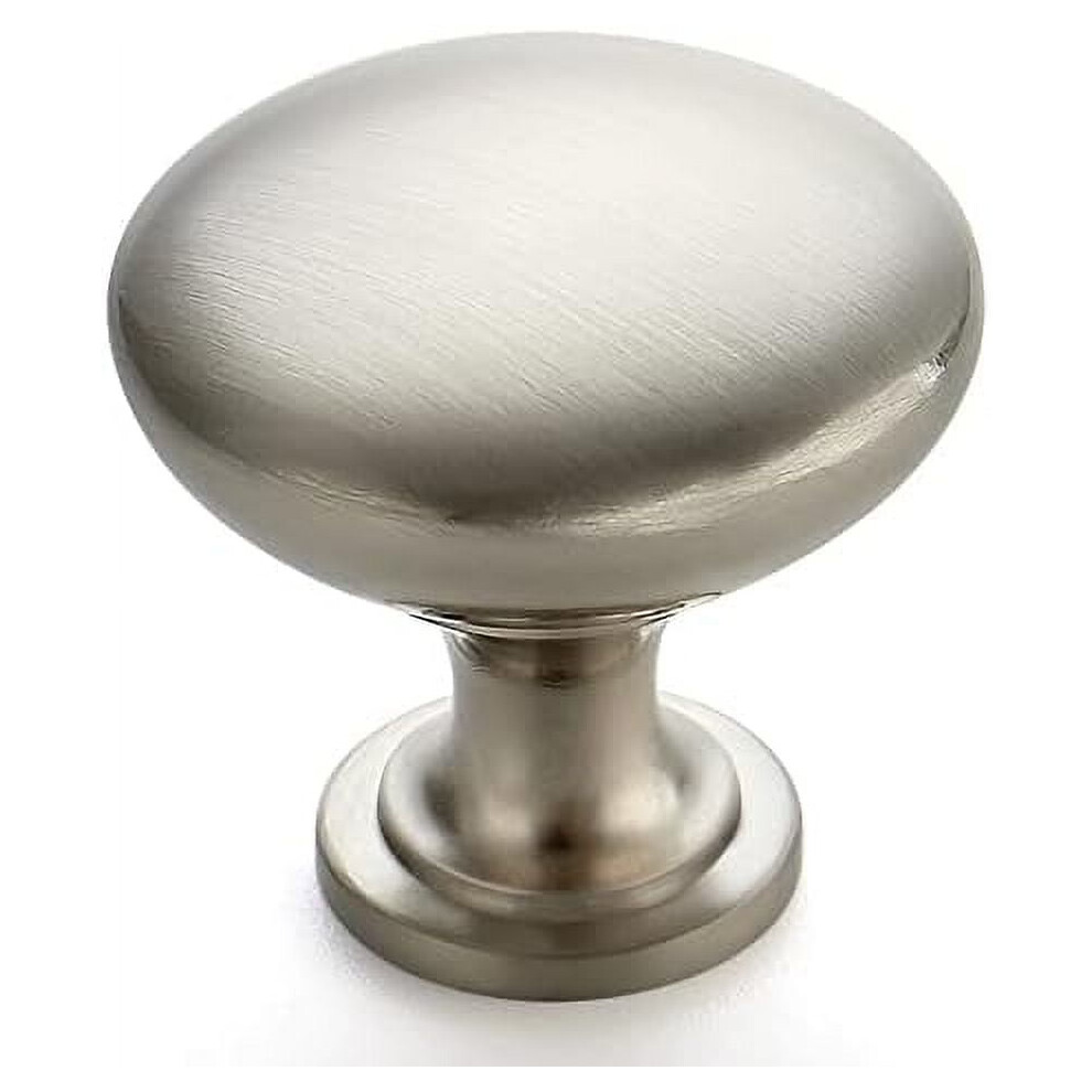 10 Pack Kitchen Cabinet Knobs - Satin Nickel Zinc Brushed Drawer Pulls - Door Handles For Dresser Drawers 9165521427444