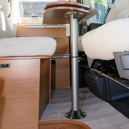 2pcs RV Table Mount Camper Table Base Mount Table Leg Base Floor Table Mount Boat Table Mount RV Accessories 2