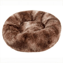 40-90 cm, 6 maten, rond hondenbed voor grote honden, superzacht kattenbed, pluche hondenmand voor middelgrote honden, warme winterslaapplaats