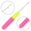 Latch Hook Crochet Needle （2Pcs）,Dreadlocks Hair Ring Decoration（30 Pcs） 6