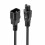 Lindy 2m IEC C14 to IEC C5 Cloverleaf Extension Cable 1