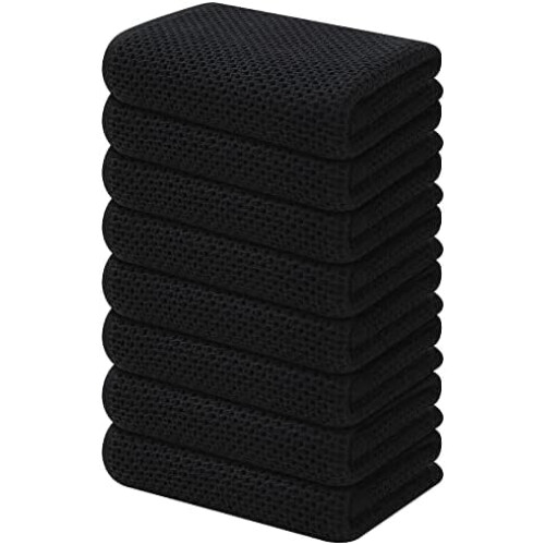 100 % bomullsvåffelkökshanddukar, 12-pack