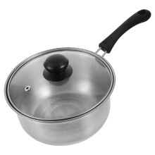 Tineasur Saucepan for Cooking Soup Pot Stainless Steel Braising Cooks Special Occasions 1Set