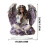 Elegant engelengebed 2D acryl bureauornament 3