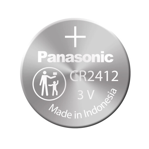 Panasonisc CR2412 3V Lithium Button Battery