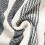 Cotton Throw Blanket Blue White Herringbone 50x60 5