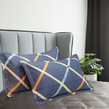 Ensemble de 2 housses de coussin respirantes à fermeture portefeuille, 48 x 79 cm