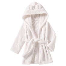 Kinderbadjas met capuchon voor jongens en meisjes, gemaakt van badstof van polyester, zachte badstof. Badjas voor meisjes, badjas voor jongens,