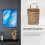 Wicker Hanging Wall Basket Decor Kitchen Storage Flower Housewarming Gift 7