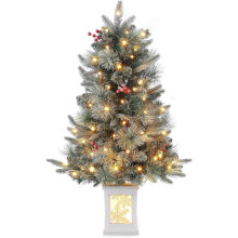 3 ft Pre-lit Christmas Tree with LED Lights