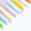 Στυλό Fine Point Smooth Writing Gel, ροζ-κόκκινο Comfort Click Pen 0,7mm με στεγανό σχεδιασμό για 5