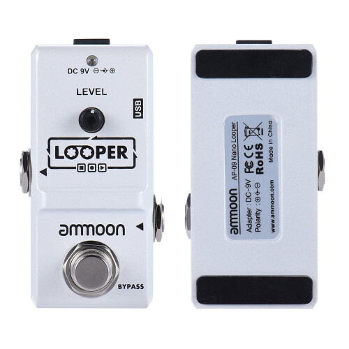 Πεντάλ ηλεκτρικής κιθάρας AP-09Nano Series Looper Effect με True Bypass, απεριόριστα Overdubs, 10λεπτη 2