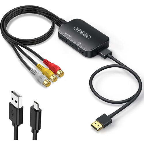 Viagkiki RCA to HDMI Converter