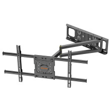 TV Wall Bracket Mount WHYFONE Long Reach TV Wall Bracket with 650mm Smooth Extension, Swivel Tilt Extend Corner TV Wall Mount Bracket for 32-70 Inch