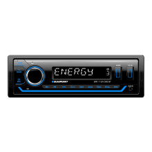 Blaupunkt BPA 1124 Dab BT, 1-DIN car radio, Dab+, Bluetooth, USB, auxiliary input, subwoofer output, multi-coloured, 4x50 Watts, 12V