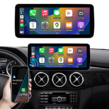 Ninetom 12.3 Inch Car Radio Touchscreen for 2013-2015 Mercedes Benz A/B Class GLA CLA W176 W246 C117 X117 X156 with NTG 4.5/4.7 System, Support Wirel