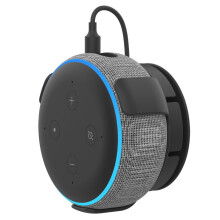 EWIGE Wall Mount for Dot 3rd Gen & Google Nest mini/Home Mini,Wall Holder with Cable Management Screw Mounting