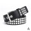 Ζώνη με τρουκς, 4290Metal Punk Rock Rivet Pu, γοτθική με φωτεινή πυραμίδα για γυναίκες και 1