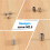 M3x4mm Stainless Steel Hex Socket Set Cap Point Grub Screws 50pcs 7