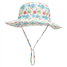 Chapéu de Sol Infantil para Bebê, Chapéu de Praia para Crianças com Proteção UPF50+, Chapéu Balde de Verão para Bebês, Chapéu de Sol