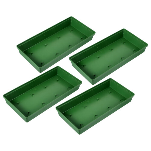 Worgeous4Pcs Πιάτο για κρεμάστρες λουλουδιών, υγρό μπολ από αφρώδες υλικό για λουλούδια