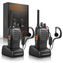 Two Way Radios, Suitable for Adults and Kids, 16 Channels walkie talkies, Equipped with Rechargeable Batteries, with LED Light and VOX Function, Idea