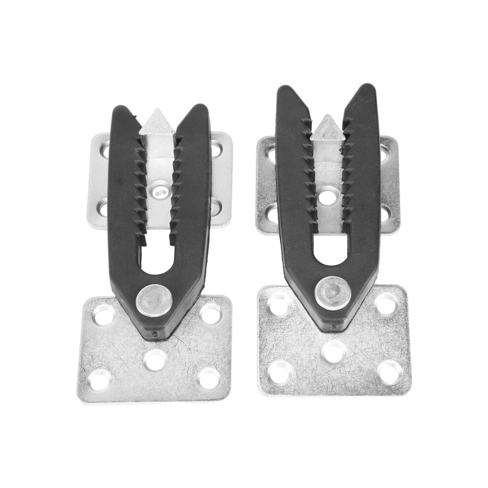 2 Pcs Sofa Couch Sectional Furniture Connector Joint Snap Alligator Style 4711779401146