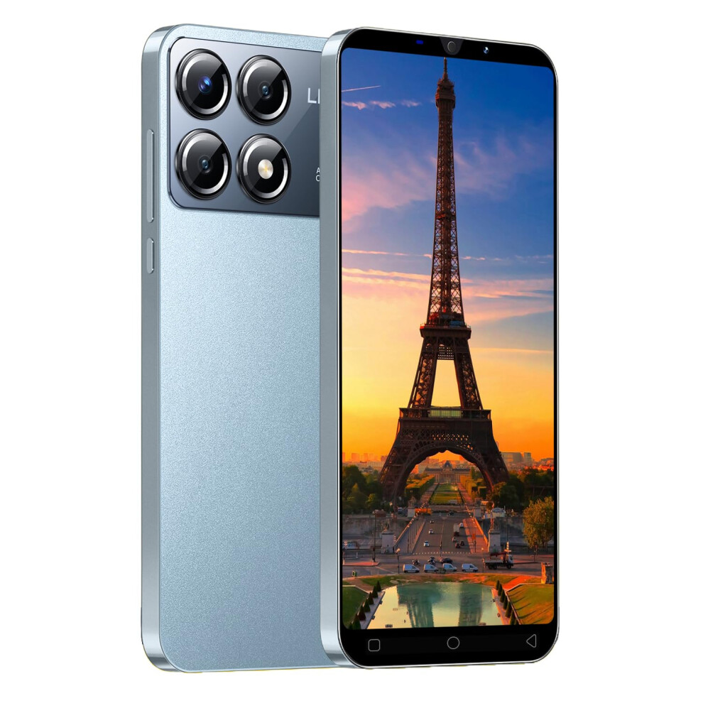 Catcalls X6pro Mobile Phone, 5.0" Ips Display, 16Gb Expandable To 128Gb, Dual Sim Free Unlocked, Dual Camera, Wifi/Bluetooth/Face Id Cheap Phone (Blu 31030298