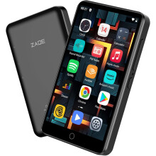 80GB MP3 Player with Bluetooth and WiFi, ZAQE 4" HD Full Touch Screen MP3 Player with Spotify, Amazon Music,YouTube,Pandora,Libby,Android MP4 Music P