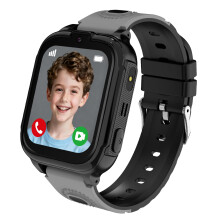 POFIBO 4G Kids Smart Watch with GPS and Phone - Kids Watch with SOS Emergency Call, School Mode, Voice & Video Chat, and Long Battery Life for Girls