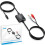 eSynic 192KHZ Optical to RCA Converter Cable Built in Optical & RCA Cable 1