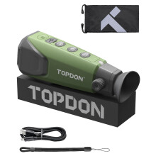 TOPDON Thermal Imaging Monocular TS004, 320x240 TISR Thermal monocular 13mm, 50Hz, 32G RAM, 11-Hour Battery Life, for Night Vision Outdoor Exploratio