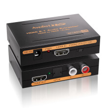 avedio links 8K HDMI Audio Extractor Splitter, 4K@120HZ to Audio Converter + Optical Toslink SPDIF + L/R Stereo Analog, 2.1 Audio Adapter for Fire St