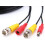 MaxSell BNC Security Camera Cable, 5-50M Length, Compatible with DVR/CCTV/AHD/CVI/TVI Systems, Black (10M) 5