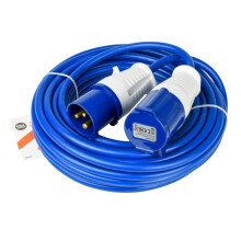 SLx 14m 240V 16A Extension Lead – Heavy Duty Outdoor Cable (2.5mm²), IP44 Rated, for Construction, Garage, Caravan, Motorhome & Campsite Use