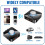 Bluetooth 6.0 Receiver for HiFi, Bluetooth TV Adapter with Volume Control with LED Display Double Connection Receiver 3.5mm Aux for PC/Mac/Tablet/Sma 5