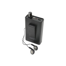 Adastra | Compact Beltpack Induction Loop Receiver,Black,12cm