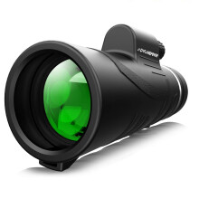 DFlamepower 10X42 HD Clear Dual Focus Monocular Telescope, Compact BAK4 Multi-coated Zoom Optical Lens Scope Ideal for Hunting Camping Hiking, Sporti
