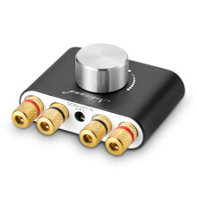 Nobsound Mini Bluetooth Power Amplifier Stereo Hi-Fi Digital Amp 2.0 Channel 50W2 with AUX/USB/Bluetooth Input Wireless Audio Receiver PC Sound Card