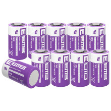 EEMB CR2 3V Lithium Battery 850mAh 3 Volt Non-Rechargeable Batteries 10Pack High Capacity CR15h270 CR 2 C2 Compatible with Fujifilm Instant Camera ST