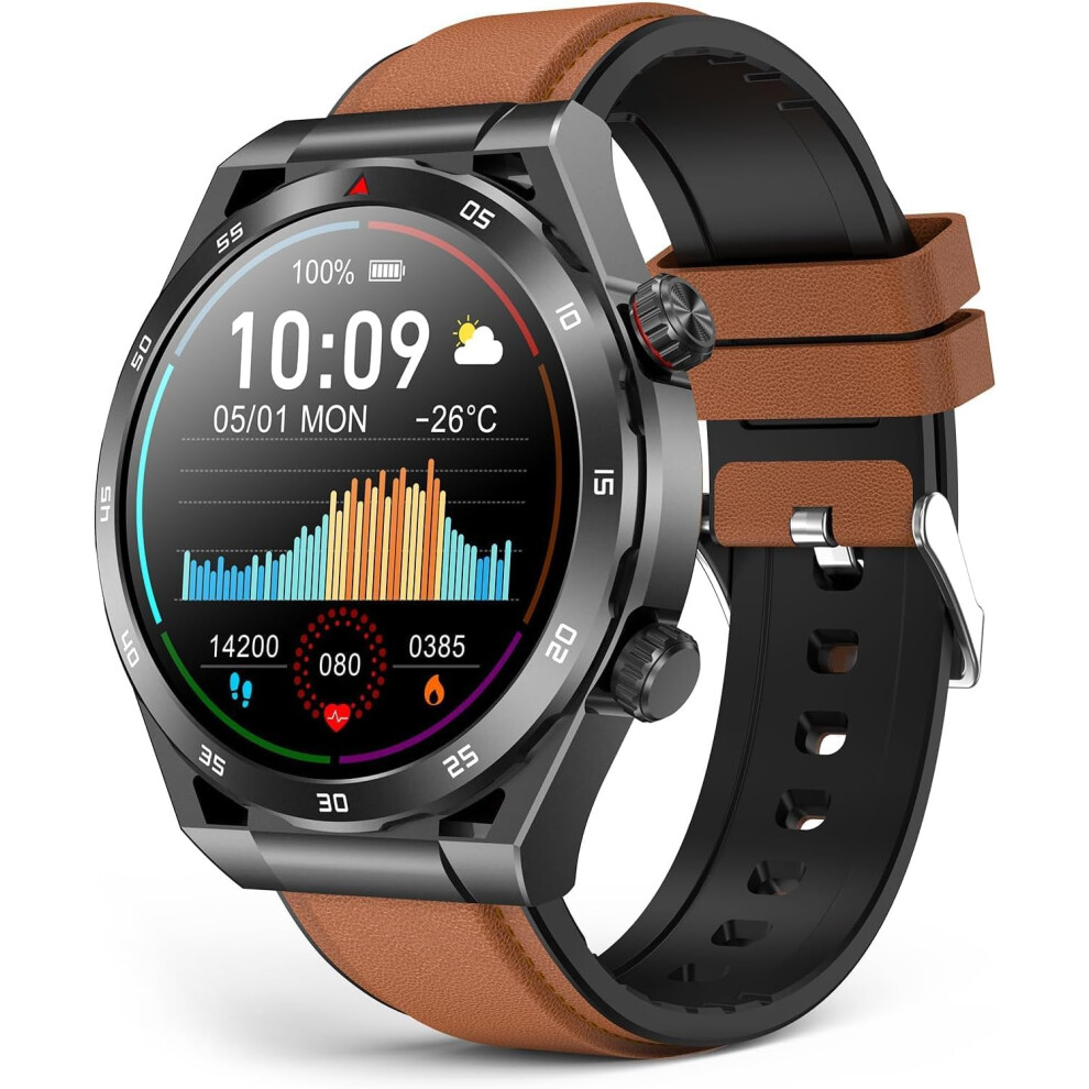 Smart Watch With Bluetooth Call, Fitness Watch With Blood Pressure/Heart Rate/Sleep/Spo2, 1.39" Hd Smartwatches For Men Women, Ip67 Waterproof For An 84759269