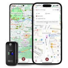 SafeTag Mini 4G - 4G LTE Rechargeable Mini GPS Tracker, Car, Van, Motorbike etc. 34-205 Countries, Real Time Tracking and Notifications, 7 Day Free T
