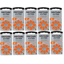 Rayovac Extra 80-PACK Hearing Aid Batteries Featuring Sound Fusion Technology | Size 13